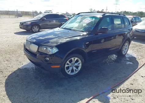 2010 BMW X3 xDrive30I z USA, uszkodzony, nr VIN WBXPC9C40AWJ34145